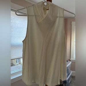 Anthropologie Maeve Cowl Neck Sleeveless Blouse